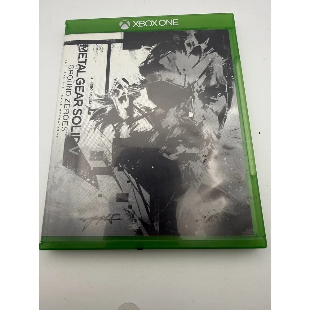 Metal Gear Solid V Ground Zeroes Xbox One Konami Hideo Kojima Stealth Game